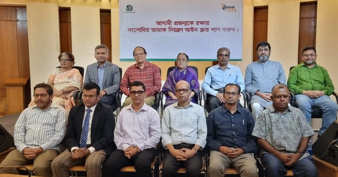 Amendment of the tobacco control act needs to be finalized as soon as possible.